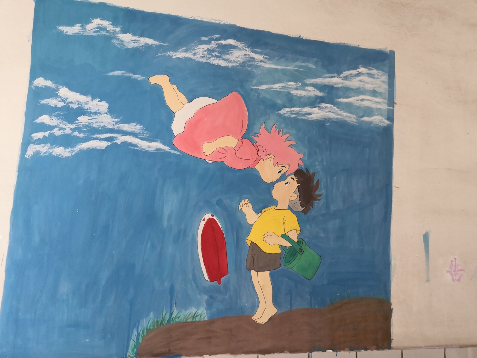 艺设系:公寓创意墙绘点亮专业特色文化